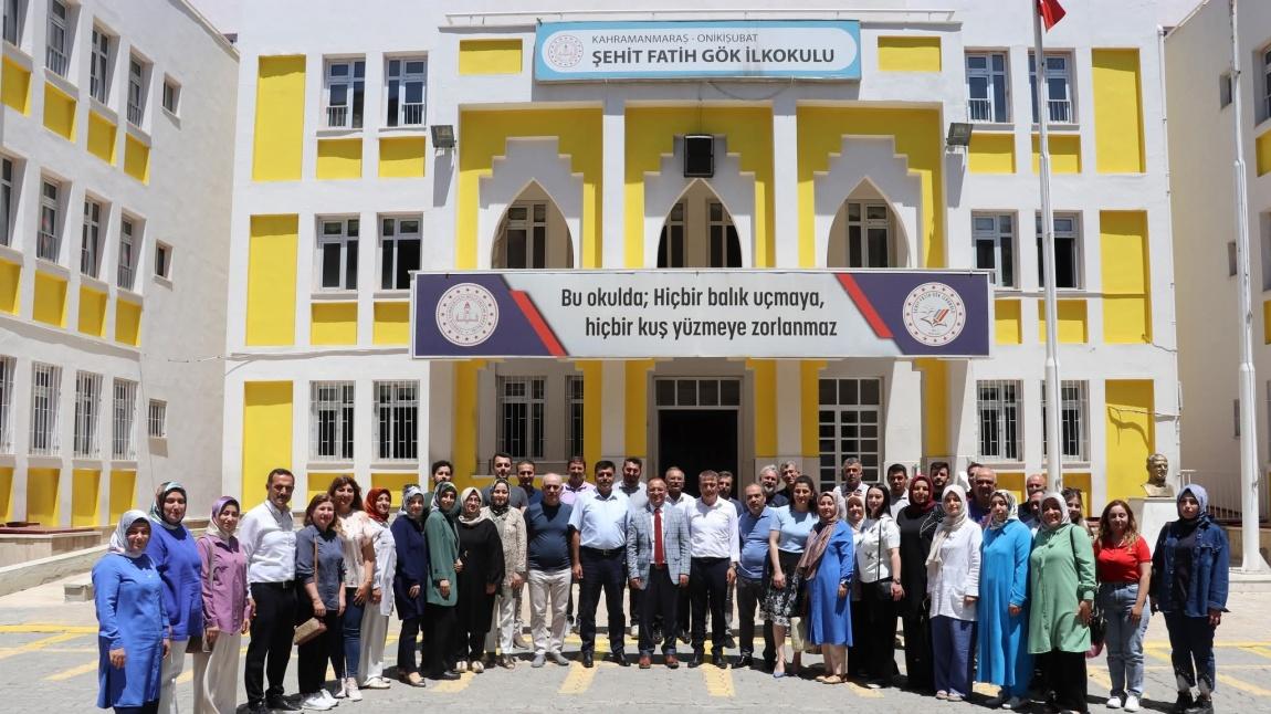 KAHRAMANMARAŞ İL MİLLİ EĞİTİM MÜDÜRÜMÜZ ERHAN BAYDUR VE İLÇE MİLLİ EĞİTİM MÜDÜRÜMÜZ HARUN KURT OKULUMUZU ZİYARET ETTİLER